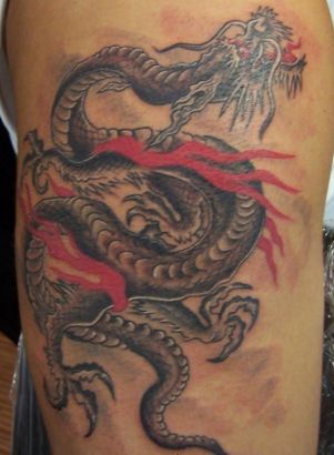 Tattoos Pic Of Dragon